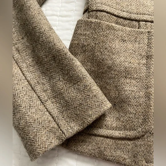 J. Crew by Robert Noble Blazer Herringbone Wool - Picture 12 of 13